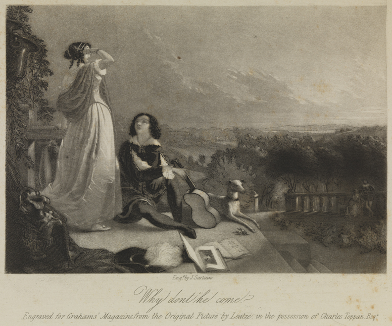 Why don't [sic] he come?