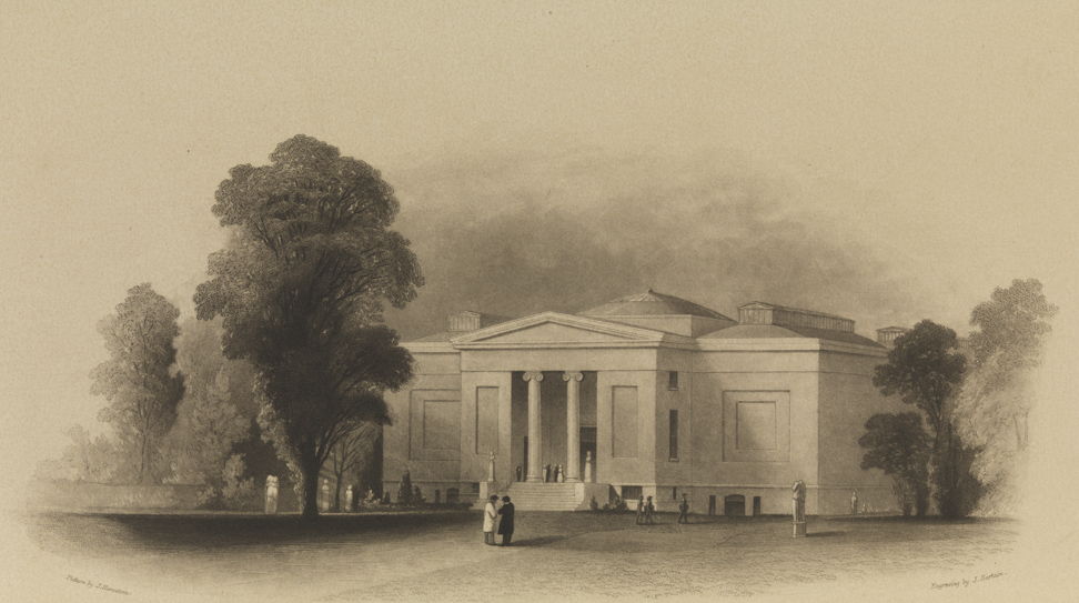 [White building - PAFA (?)]