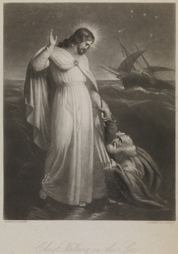 Christ Walking on the Sea