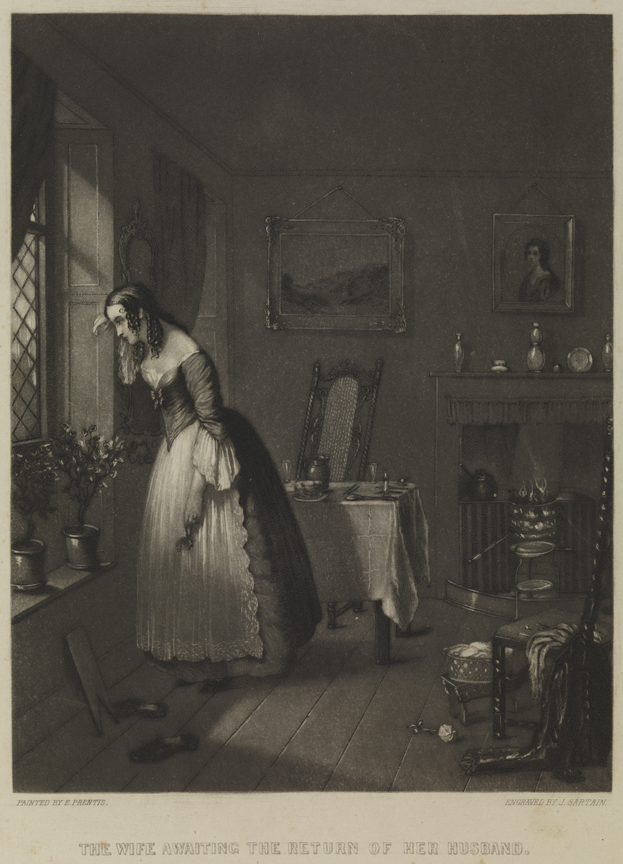 The Wife awaiting the Return of her Husband