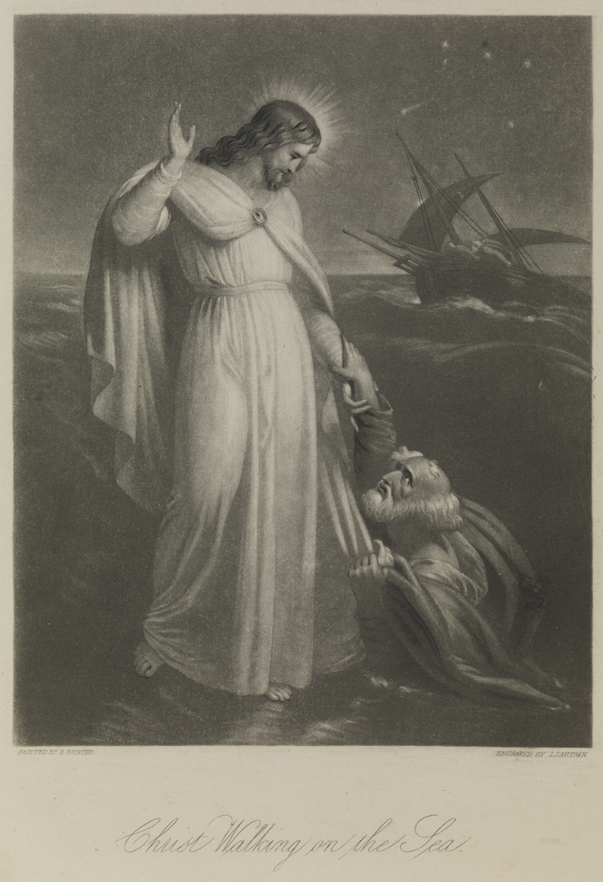 Christ Walking on the Sea