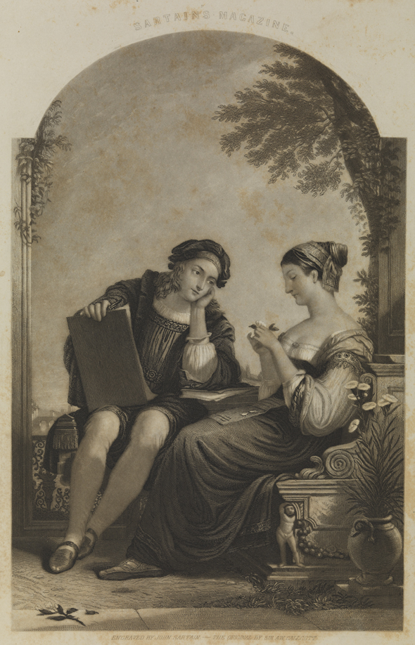 Raffaelle and the Fornarina