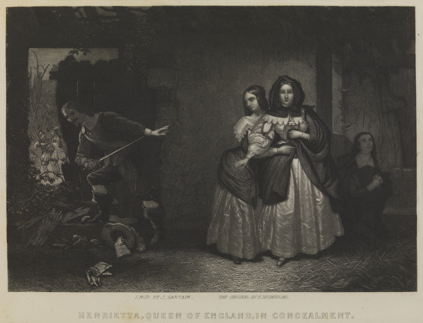 Henrietta, Queen of England, in Concealment