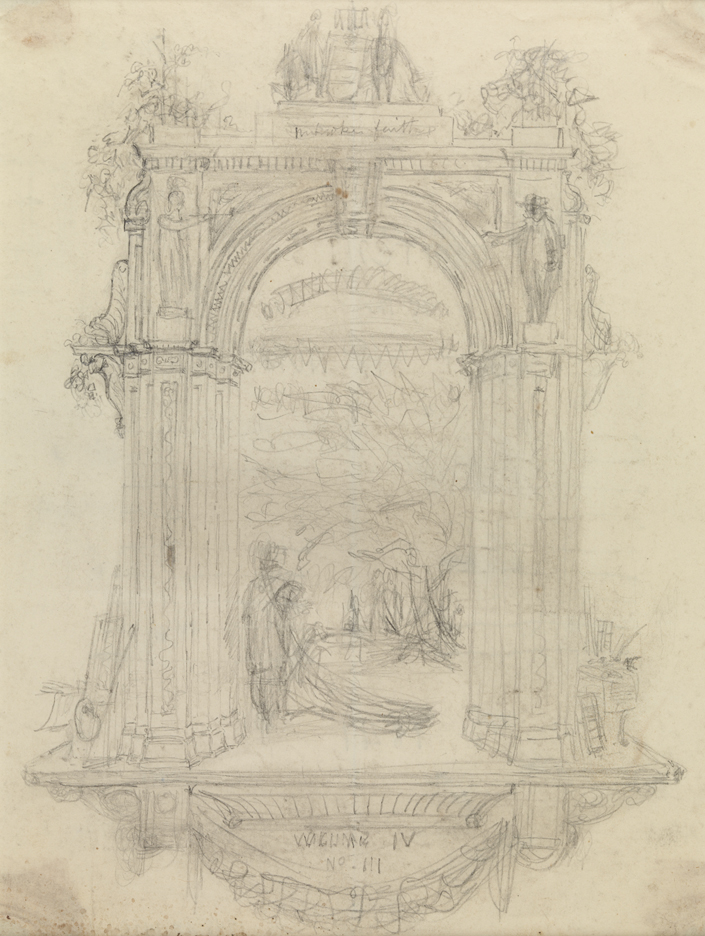 Volume IV/ No. III [Frontispiece: Triumphal Arch]
