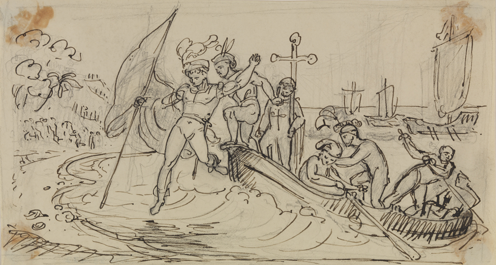 [Landing of Columbus?]