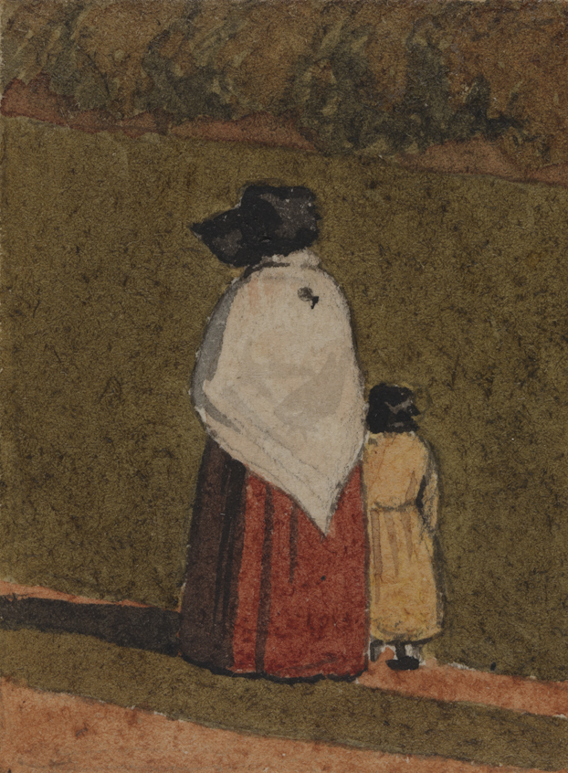 [Brook Green: woman and child]