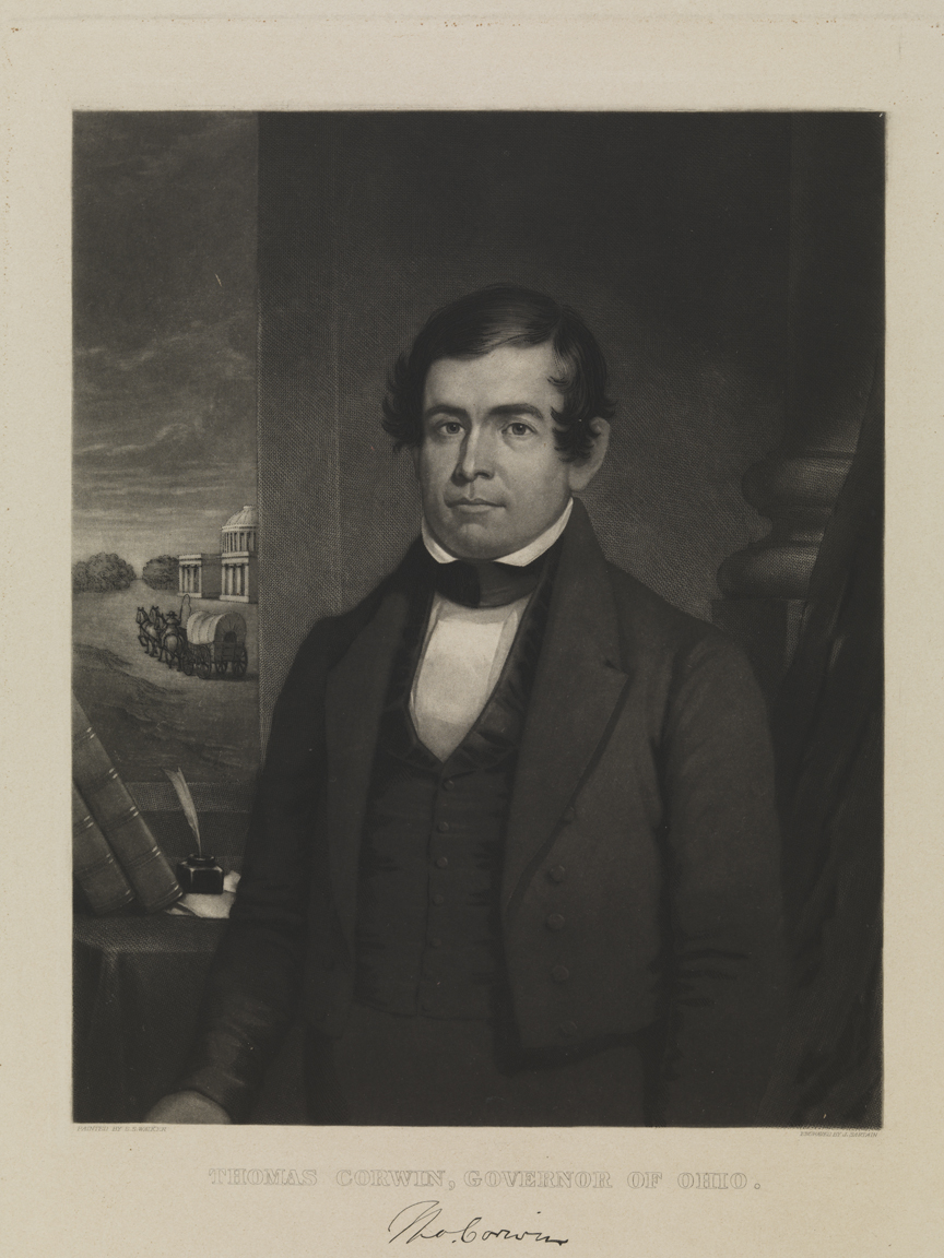 Thomas Corwin Governor of Ohio