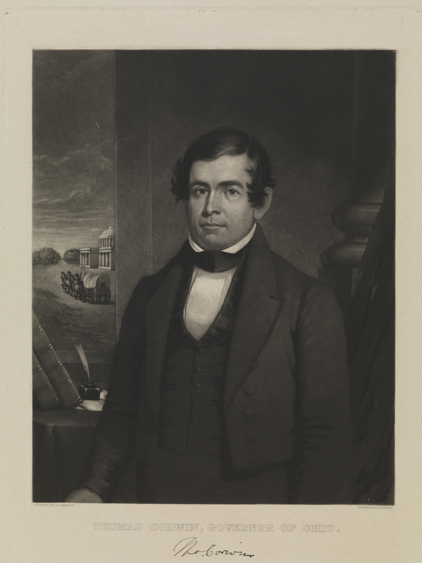 Thomas Corwin Governor of Ohio
