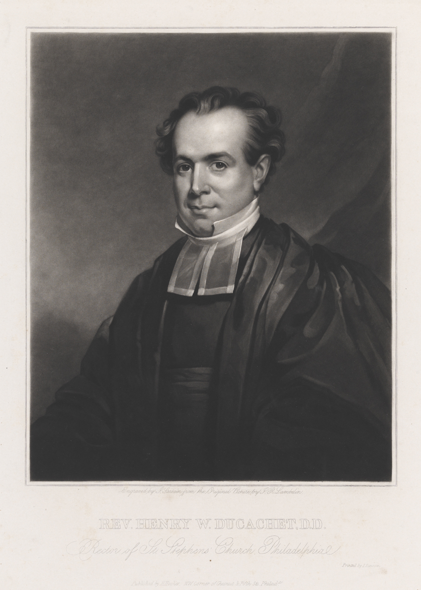 Reverend Henry W. Ducachet, D. D.