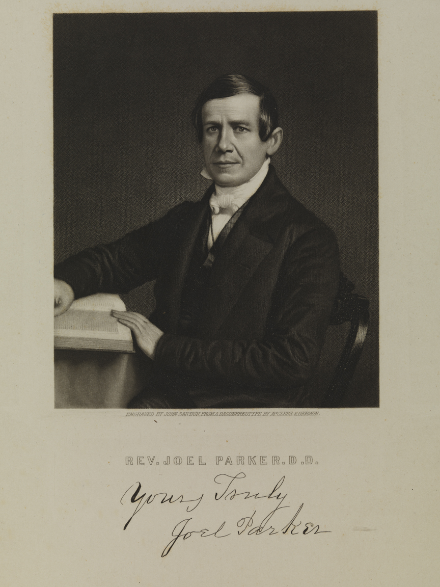 Reverend Joel Parker, D. D.