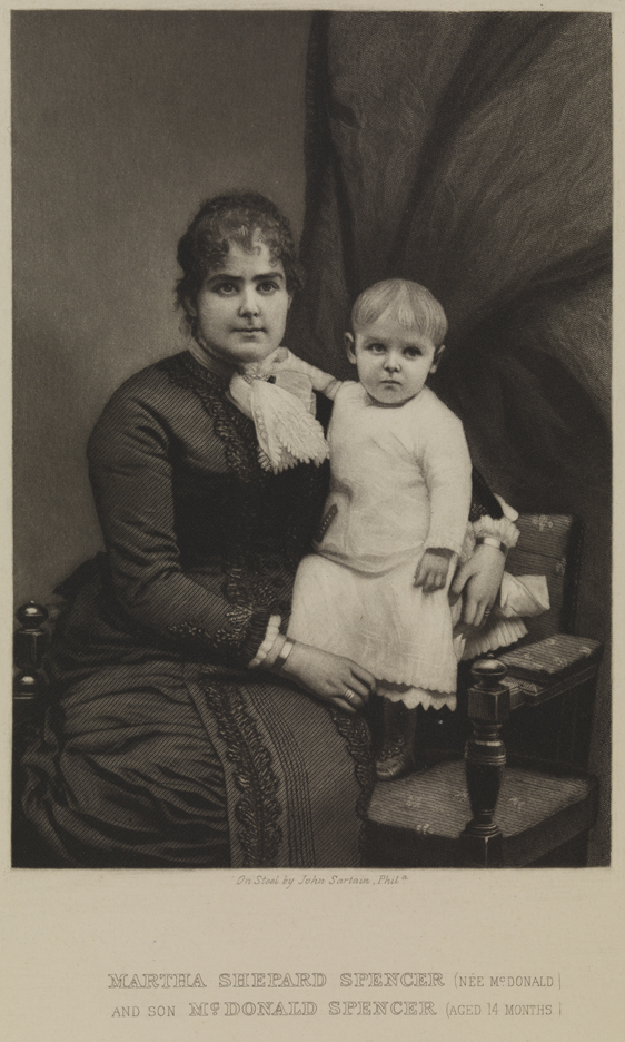 Martha Shepard Spencer and Son McDonald Spencer