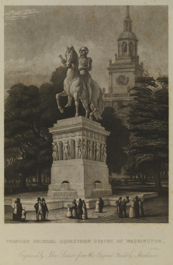 Proposed Colossal Equestrian Statue of Washington