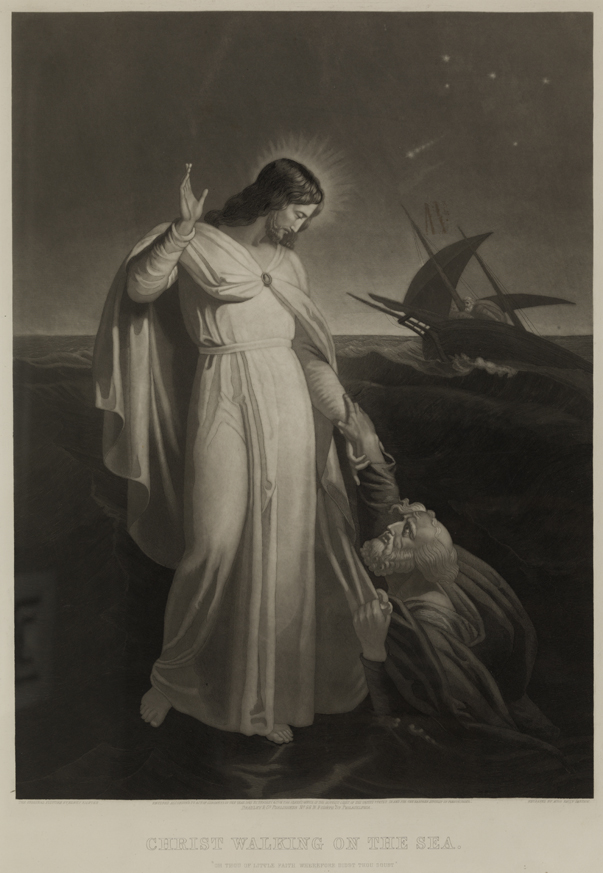 Christ Walking on the Sea