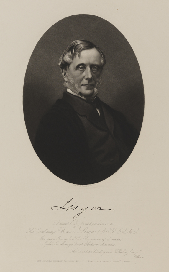 His Excellency Baron Lisgar G. C. B., G. C. M. G.