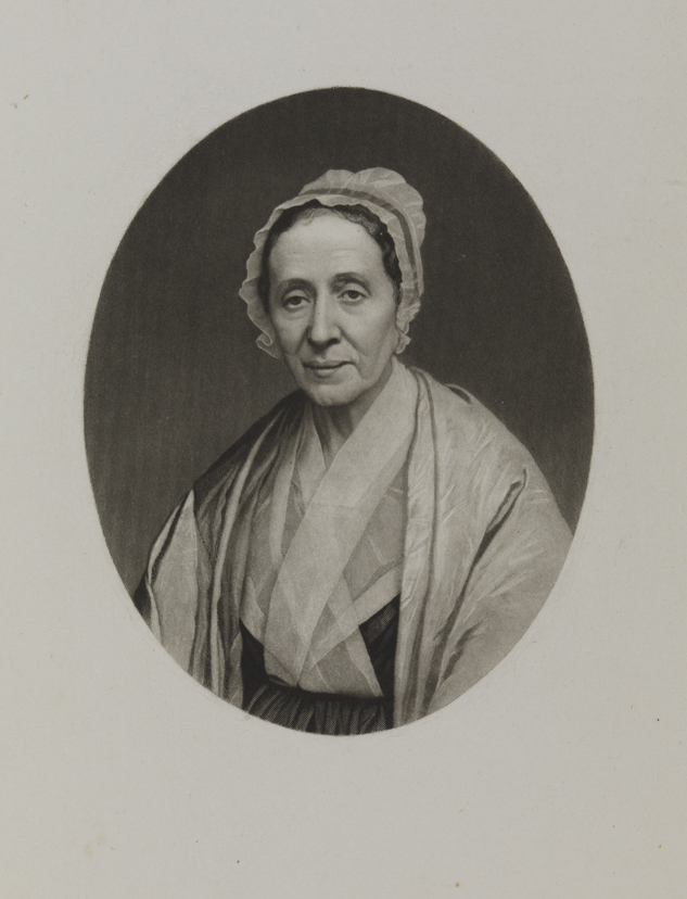 [Woman with white cap and shawl]