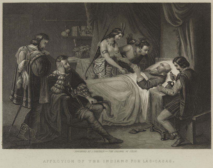 Affection of the Indians for Las-Casas