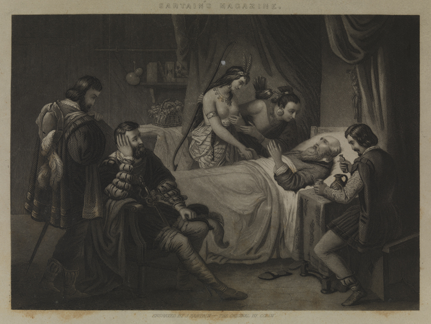 Affection of the Indians for Las-Casas