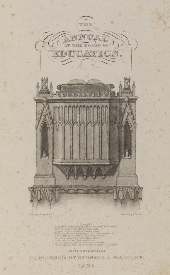 The Annual of the Board of Education [title page]