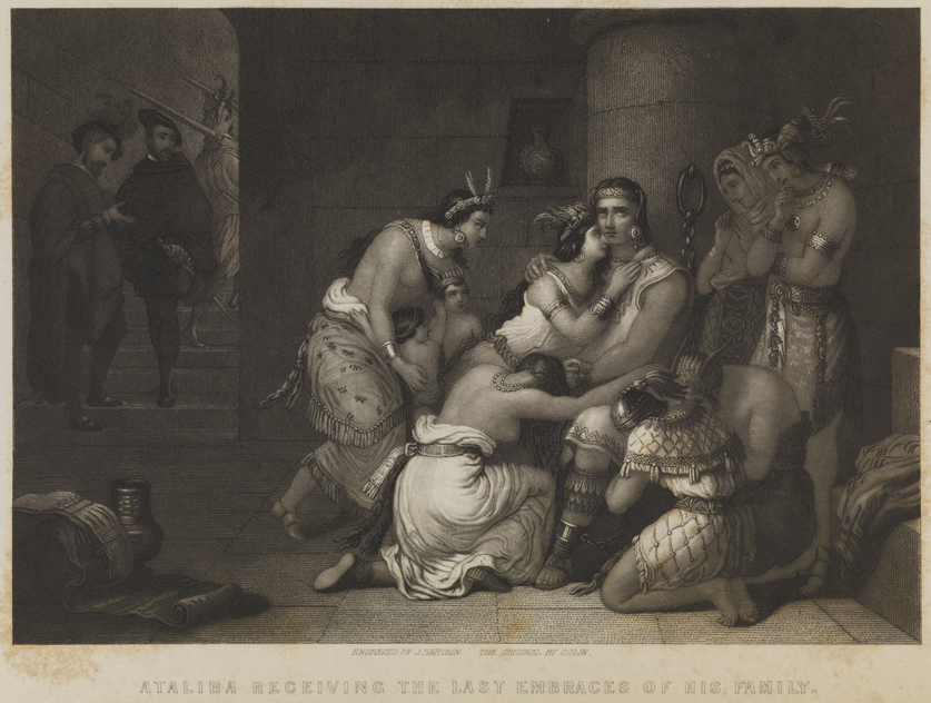 Ataliba Receiving the Last Embraces of His Family