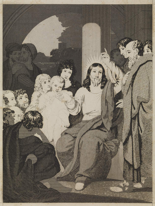 [Christ blessing little children]