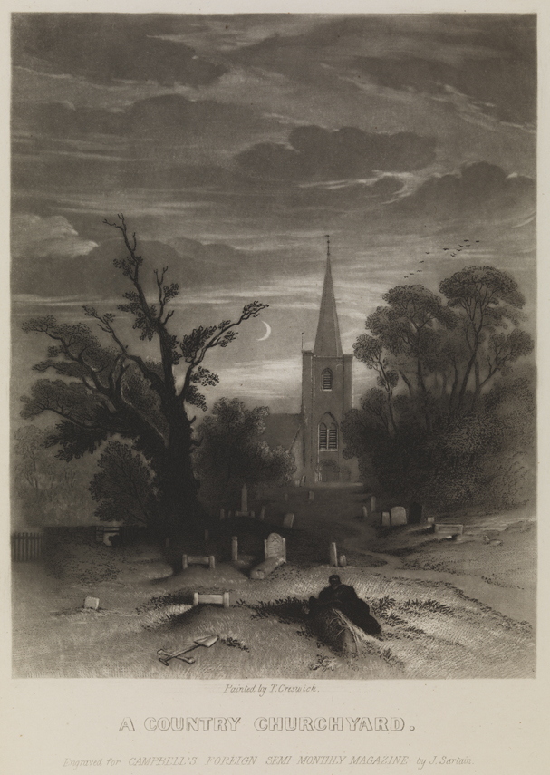 A Country Churchyard (or "The Husband's Grave")