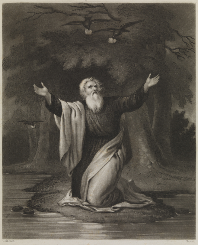 Elijah Fed by Ravens