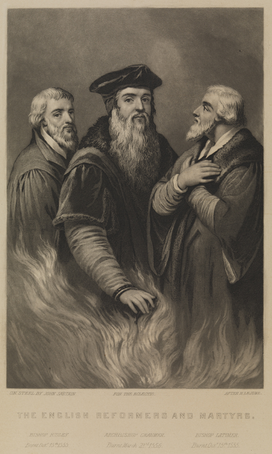 The English Reformers and Martyrs