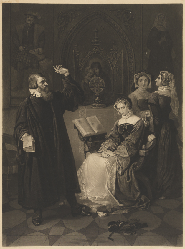 Interview of John Knox with Mary Queen of Scots