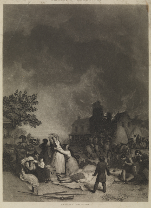 The Lad Andrew Jackson at the Waxham Massacre
