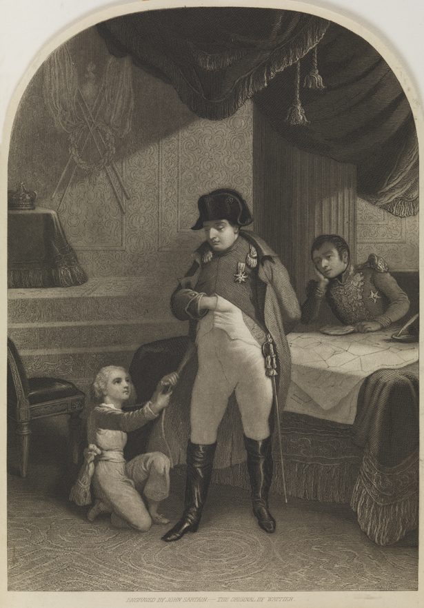 Last Adieu of Louis Napoleon and the Emperor