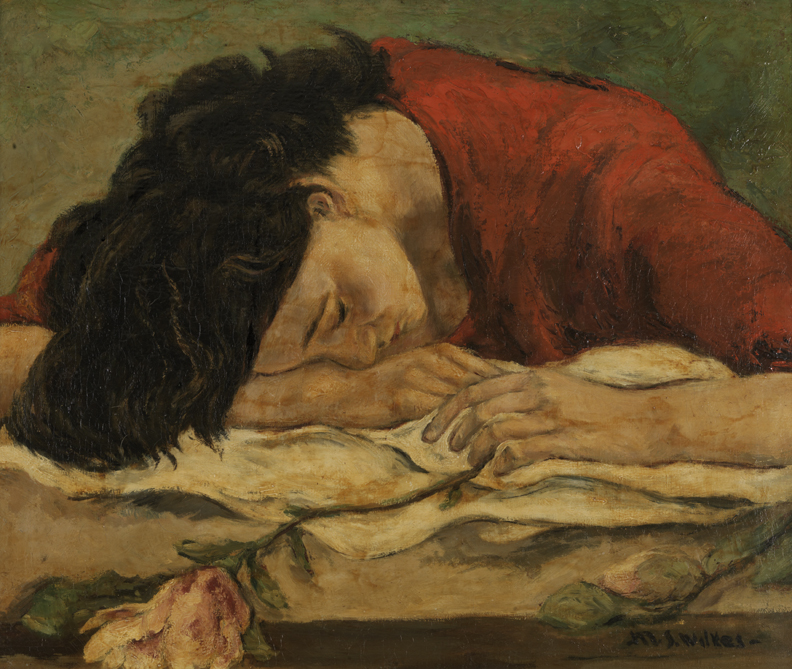 Girl Resting 
