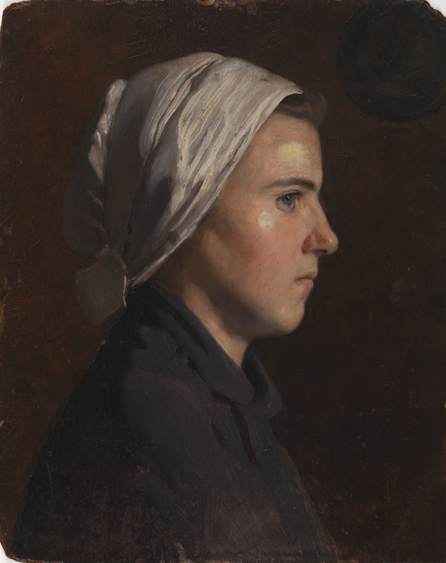Head of a French Peasant Woman 