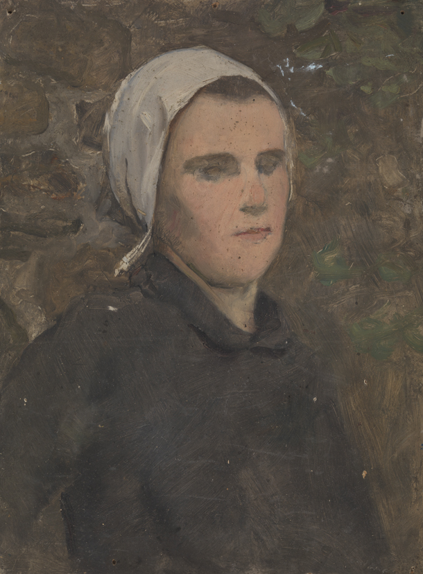 Head of a French Peasant Woman