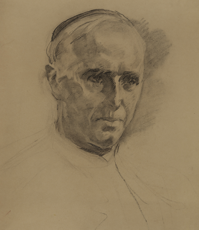 Study for Cardinal Mercier