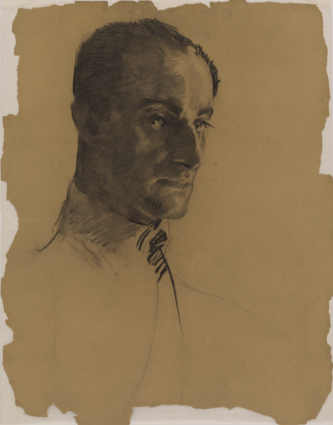 Unidentified Man in Three-Quarter Profile