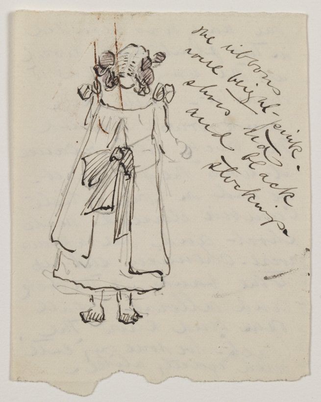 Figure Study of a Girl, from rear