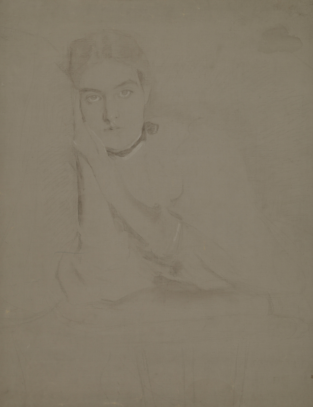 The Study for "The Dreamer" (Caroline Kilby Smith)