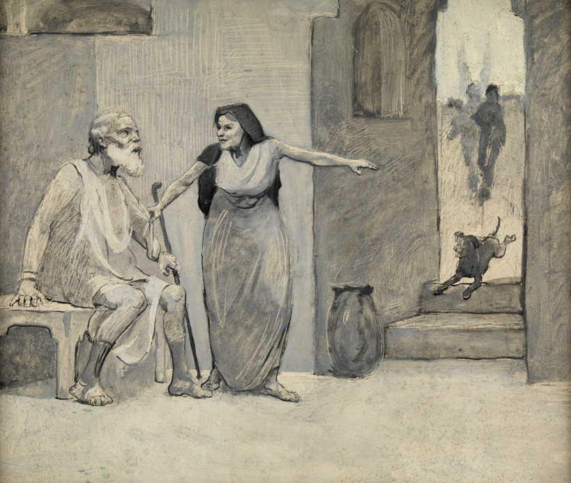 Tobias Returning to His Family