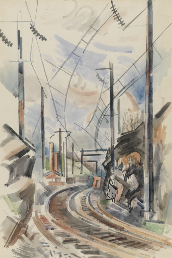 [Along the tracks]
