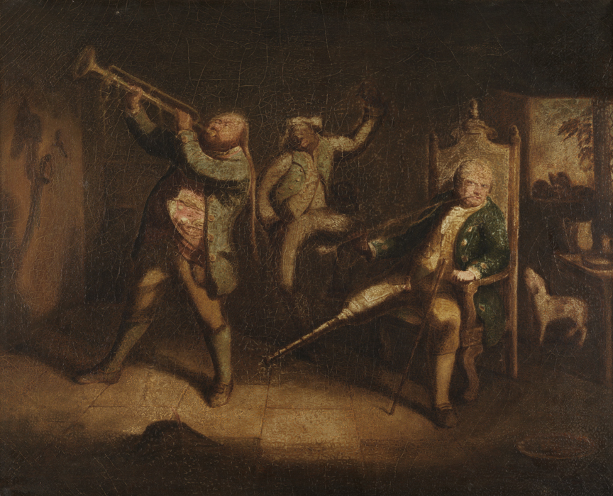 The Trumpeter and Peter Stuyvesant