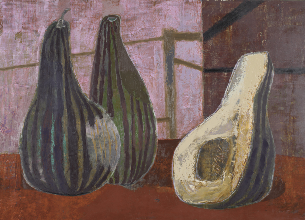 Melons on a Red Floor 