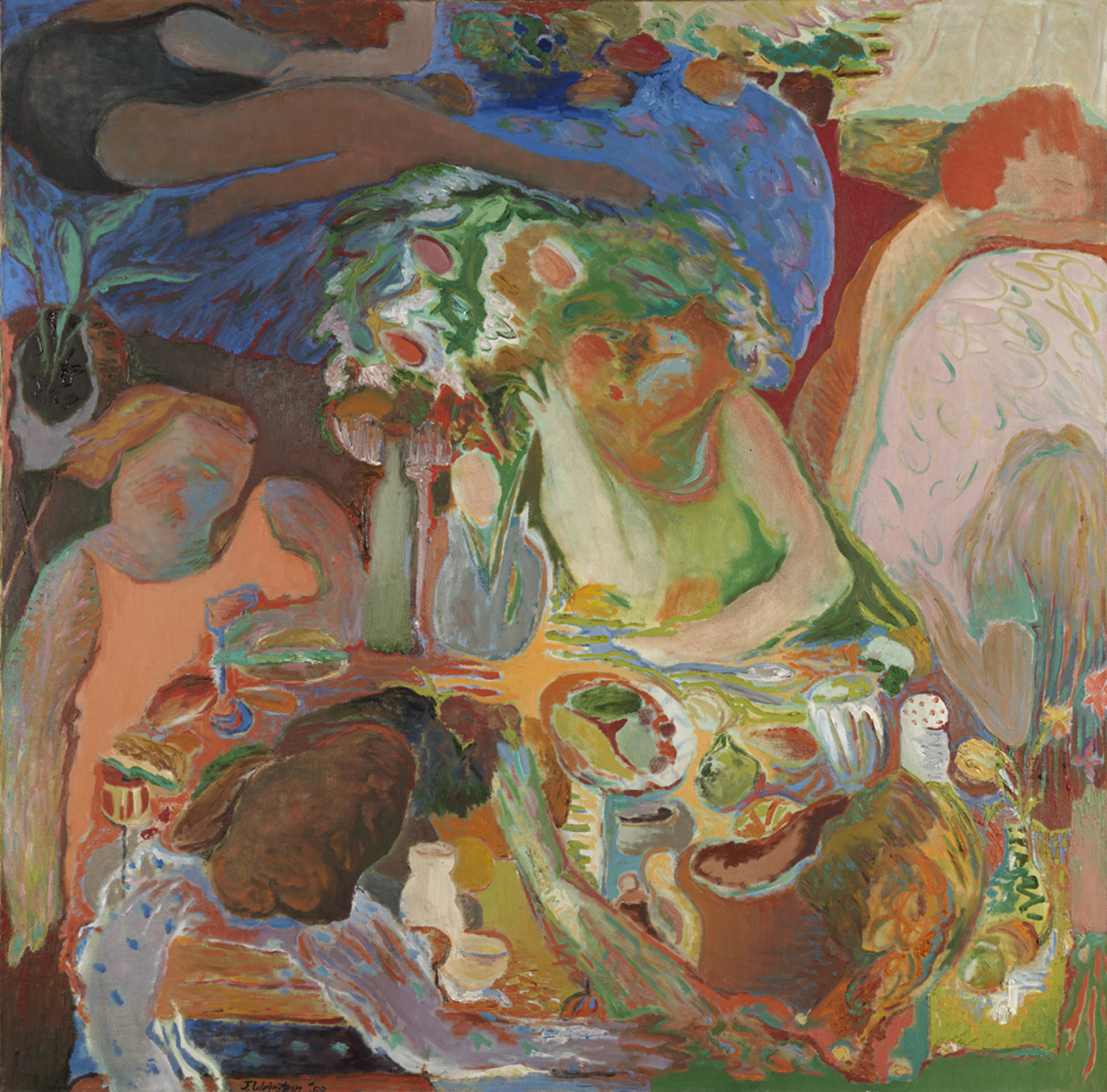 Figures in an Interior 