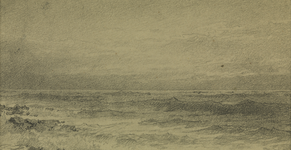 [Seacoast: fading light]