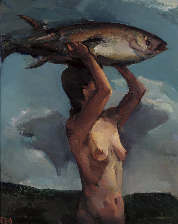 Woman with Fish 