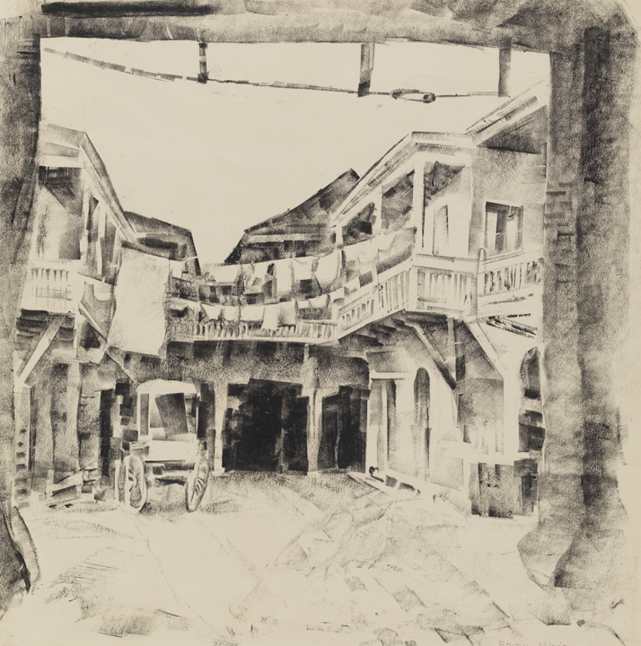 [New Orleans courtyard]