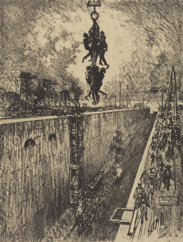 [Panama Canal Series]: The End of the Day, Gatun