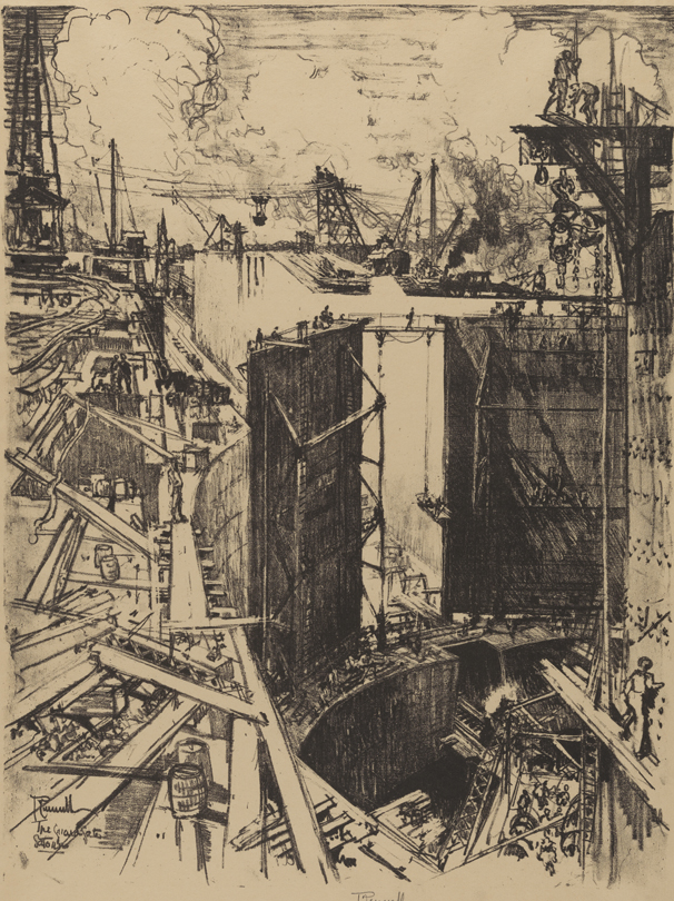 [Panama Canal Series]: The Guard Gate, Gatun Lock