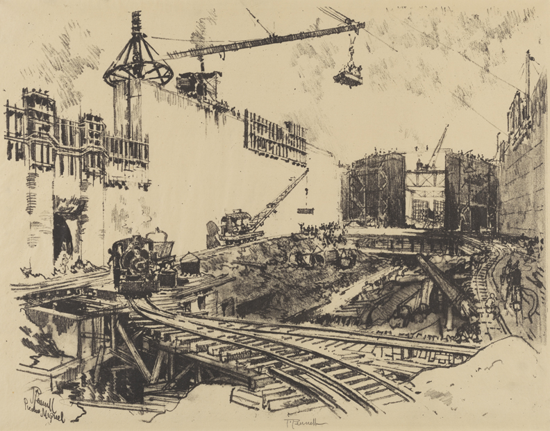 [Panama Canal Series]: The Walls of Pedro Miguel Lock