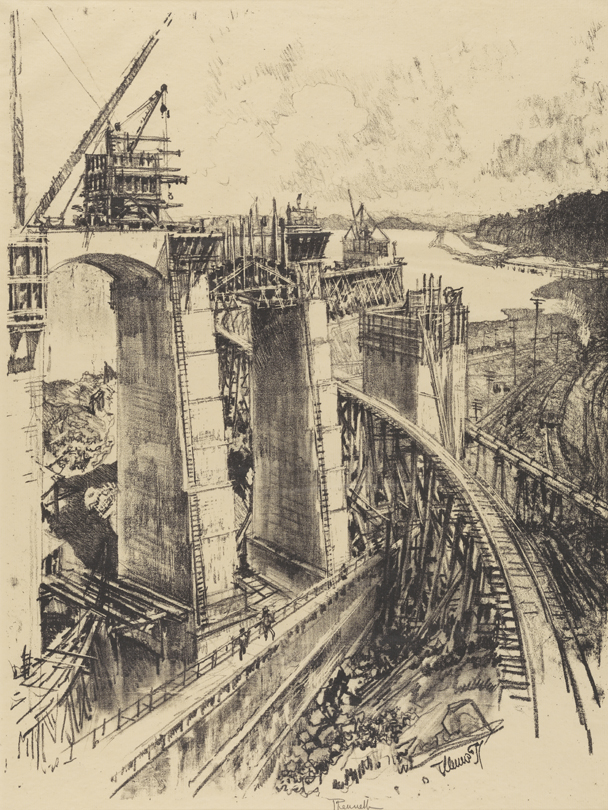 [Panama Canal Series]: Approaches to Gatun Lock