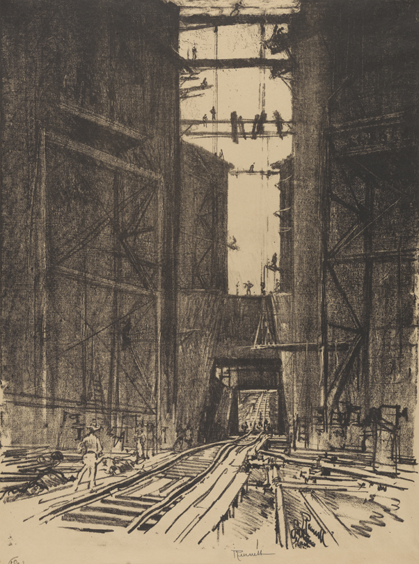 [Panama Canal Series]: At the Bottom of Gatun Lock